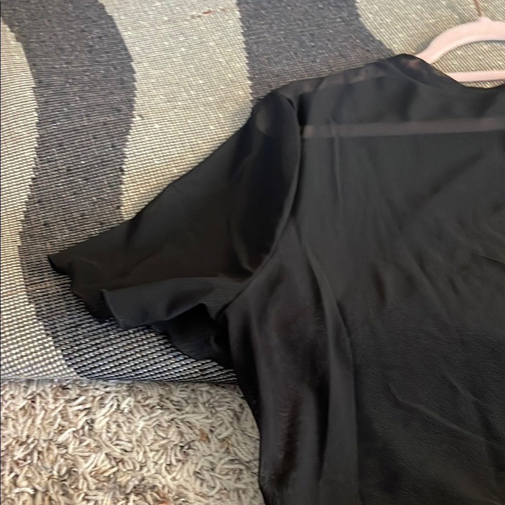 Forever 21 Mesh Black Crop Top - Picture 7 of 9